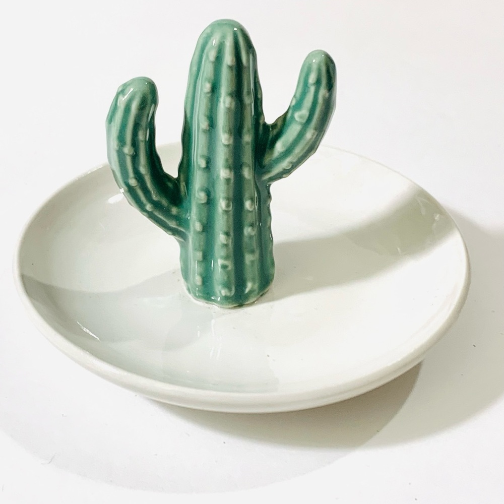 Cactus Jewelry Holder Dish